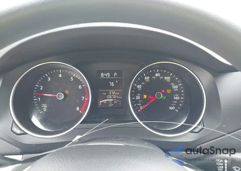 2017 Volkswagen Jetta 1.4T S z USA, uszkodzony, nr VIN 3VW2B7AJ3HM314525